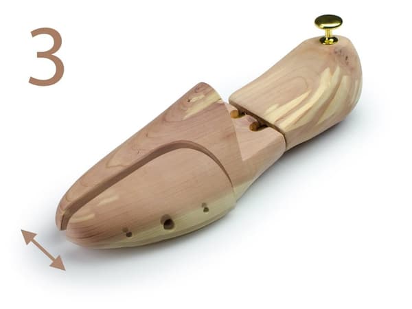 Massido Cederträ Skoblock, Storlek 36-37