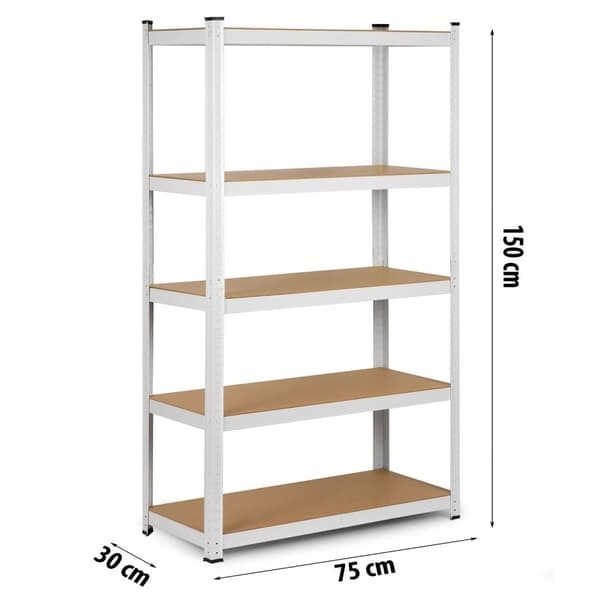 Metallihylly säilytykseen 150 x 75 x 30 cm Humberg 4841