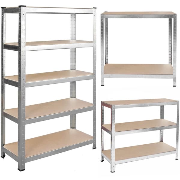 Metallihylly säilytykseen 150 x 75 x 30 cm Humberg 4840