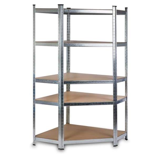 Metallhylle 180 x 90 x 40 cmFunksjonell og stabil oppbevaringshylle i sølv som passer perfekt i:- Garasje- Arkiv- Lager- Butikk- KjellerHylle tar lite