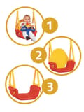 Miniatyrbillede 7 af 7: Safe Swing 3-i-1 med Skallra 421