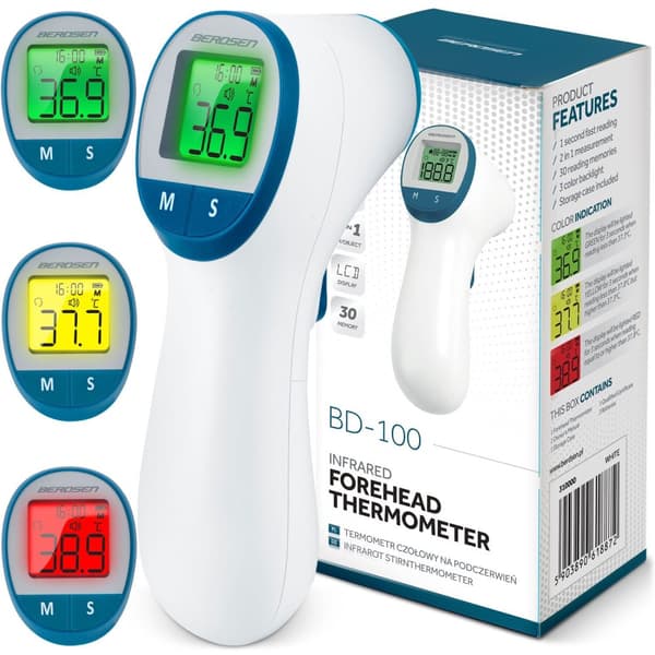 Kontaktløst infrarødt termometer BD-100 fra Berdsen