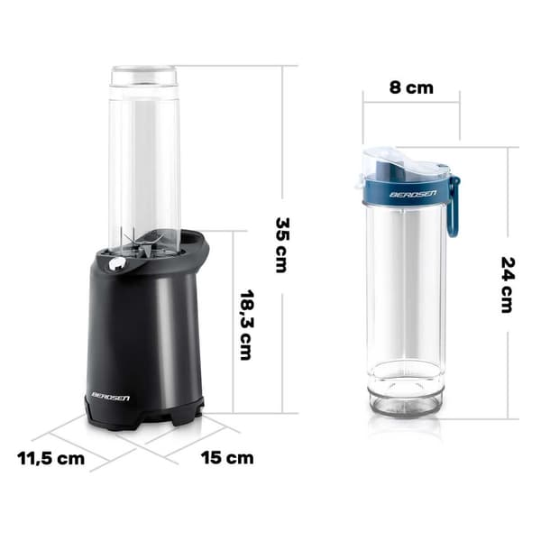Blender til smoothies 350W BD-752 Berdsen sort
