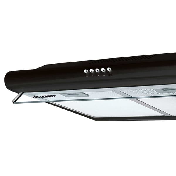 Black Carbon -suodatintuuletin asennettavaksi kaapin alle - 60 cm Berdsen BE-10-A