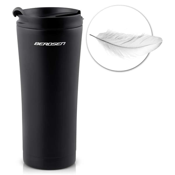 Tyhjiötermospullo 470 ml BD-785 Musta