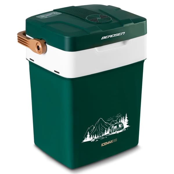 Kannettava Cooler Box Berdsen Icemax 29 litraa ECO-tilassa - Vihreä