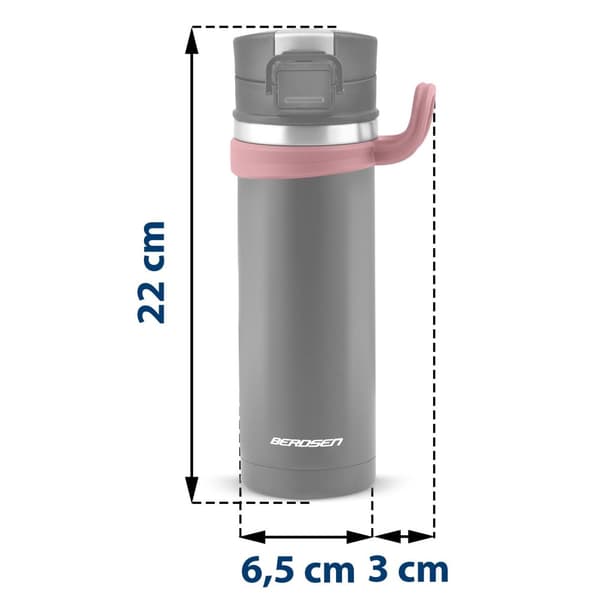 Vakuumtermos av høy kvalitet 450 ml BD-783 sort