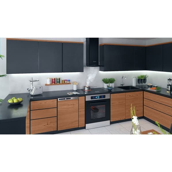 Elegant Kjøkkenhette 60 cm Sort Berdsen BT-216