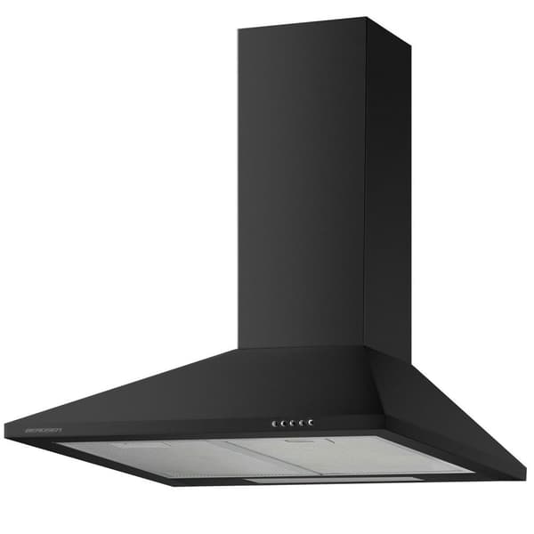 Elegant Kjøkkenhette 60 cm Berdsen BT-214 Sort