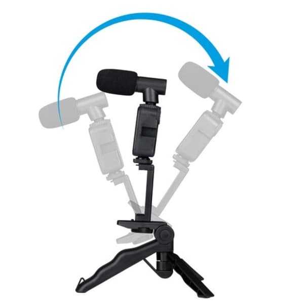 Grundig ED-38135: 3-i-1 Selfie Studio Vlogging Kit med belysning, mikrofon och stativ