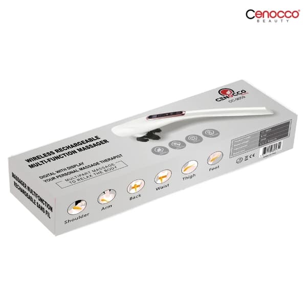 Cenocco Beauty CC-03756: Trådløs genopladelig multifunktionsmassageapparat