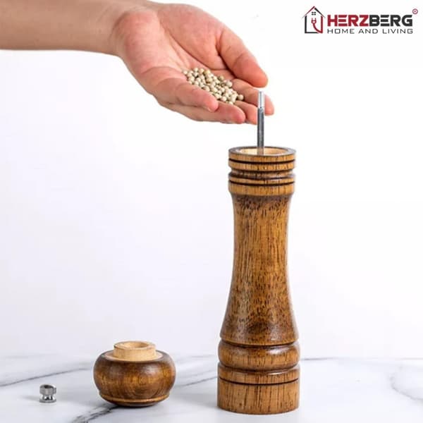 Herzberg Peberkværn i træ
