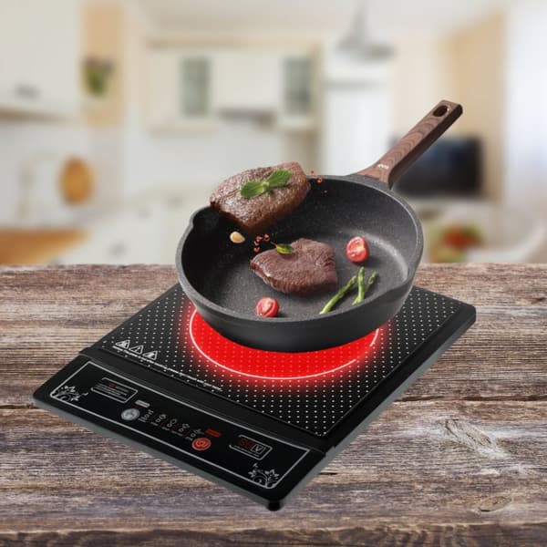 Cheffinger CF-IND200: Enkel induksjonskomfyr - 2000W