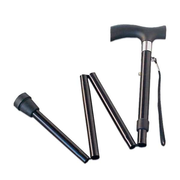 Wellys foldbar spadserestok med taske