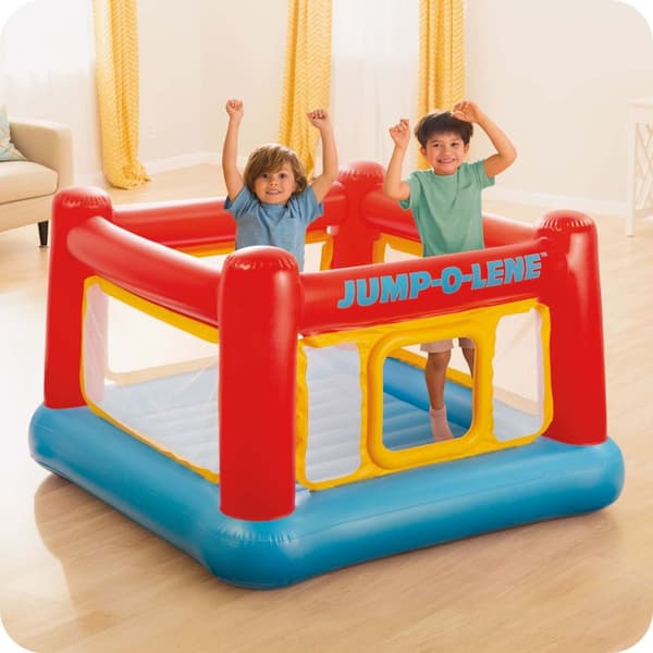 Ilmatäytteinen trampoliini Castle 174 x 174 x 122 cm INTEX