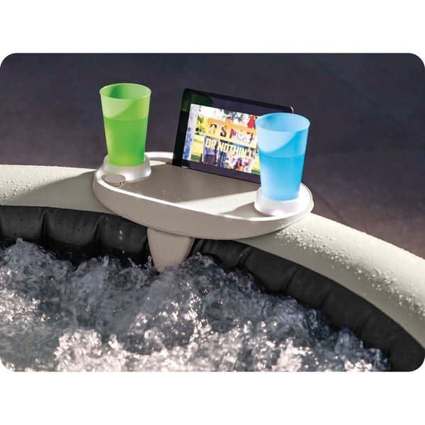 LED-belyst drikkevareholder med plads til tablet, telefon SPA INTEX 28520