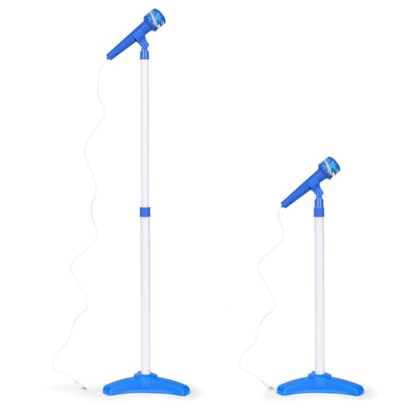 Elektrisk gitarmikrofonstativ sett for barn mp3 - blå