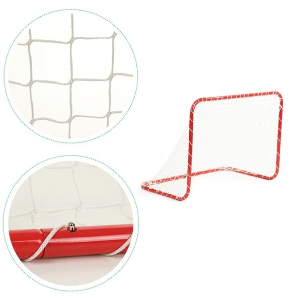 To fotballmål med et fotballnett 180x122cm ØKOLEKER