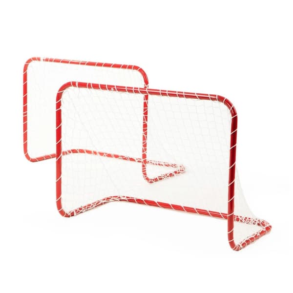 To fotballmål med et fotballnett 180x122cm ØKOLEKER