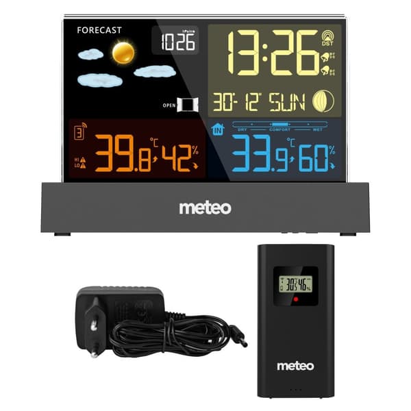 METEO SP110C sääasema DCF:llä, musta
