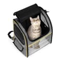 Miniatyrbillede 4 af 10: Stor, holdbar, foldbar rygsæk til transport af katte og hunde