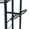 Miniatyrbillede 4 af 9: Moderne metal blomsterstand 6 niveauer sort