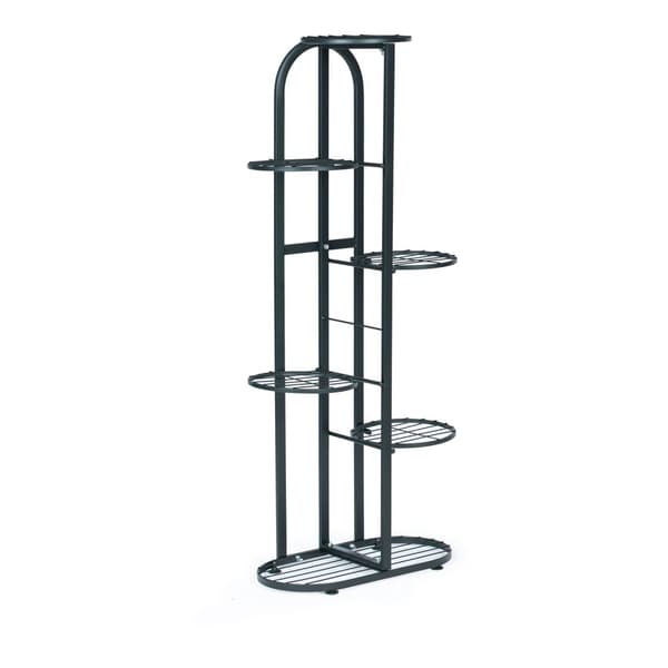 Moderne metal blomsterstand 6 niveauer sort