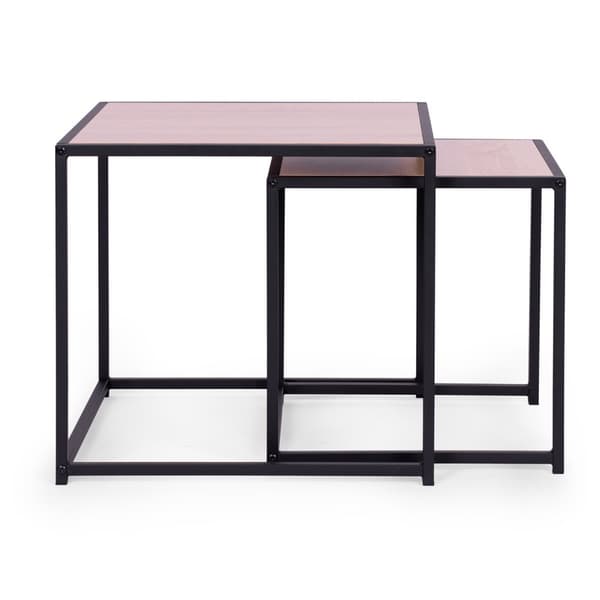 Sett med 2 salongbord, Loft design