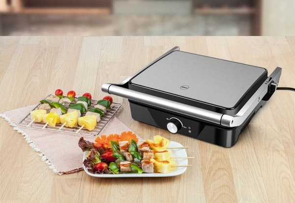 Kontaktgrill GK170 svad ELDOM sammenleggbar elektrisk grill