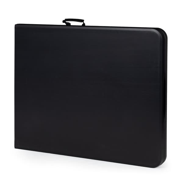 Sammenleggbart hagebankett serveringsbord 180cm - svart