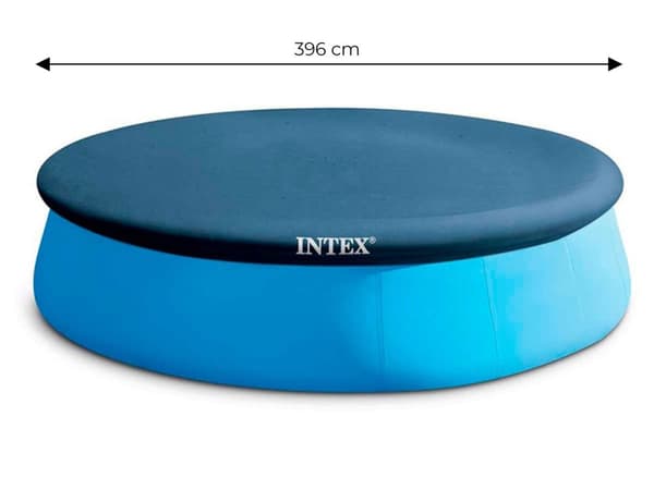 Bassengtrekk 396cm presenningsmatte 28026 Intex