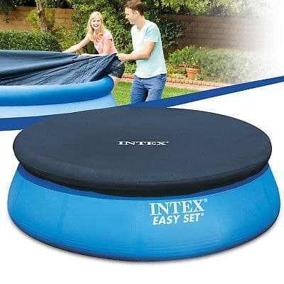 Bassengtrekk 396cm presenningsmatte 28026 Intex