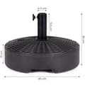 Miniatyrbilde 6 av 7: Paraply lastebase fylt med vann 22L