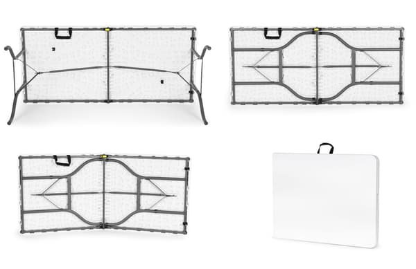 Hage sammenleggbart bankettbord 153cm