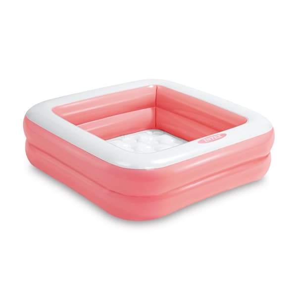 Oppusteligt soppebassin til børn 57100 Lys Pink - INTEX