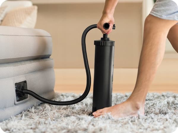 Toveis stempelhåndpumpe Double Quick III Intex 68605
