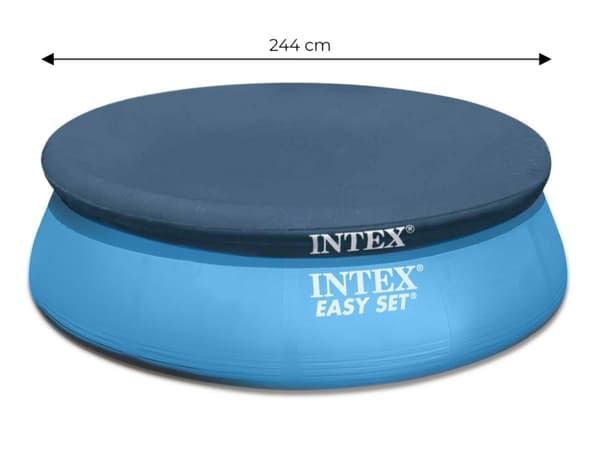 Bassengtrekk 244cm presenningsmatte 28020 Intex