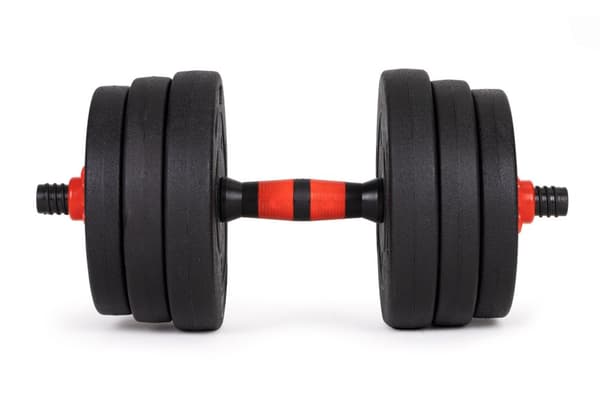 Justerbare manualer 2x 20kg vektstangsett 40kg stang