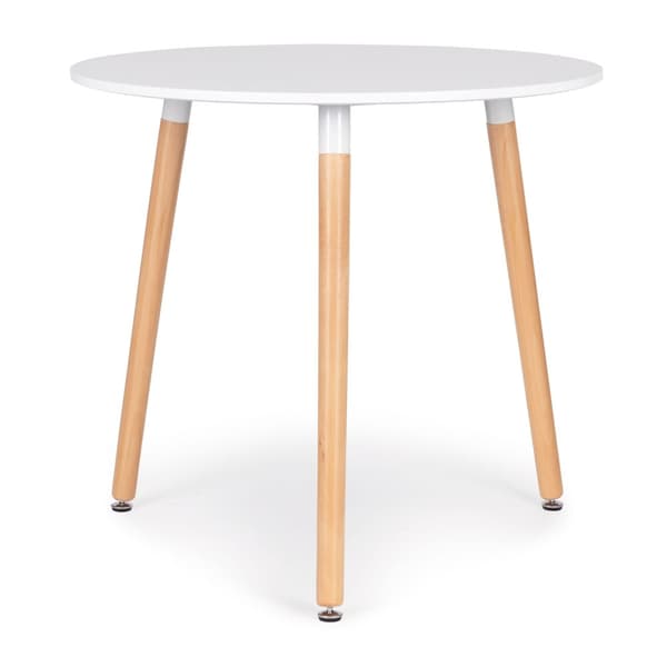 Moderne træbord til køkkenalrum, 80 cm