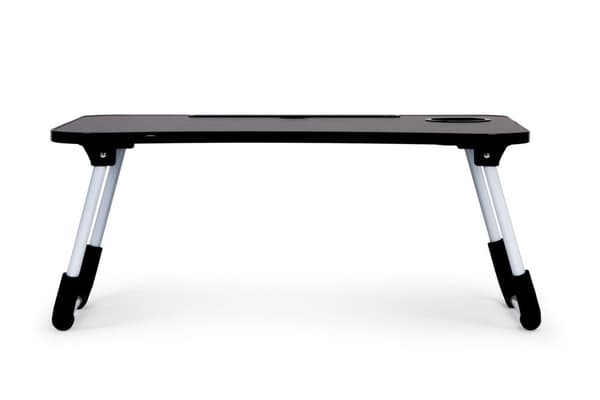 Laptop stativ til sengebord 60x40cm - Sort