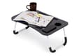 Miniatyrbillede 5 af 7: Laptop stativ til sengebord 60x40cm - Sort
