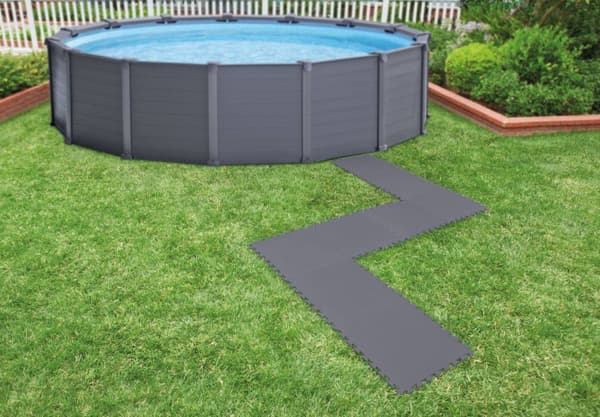 Puslespill skummatte 50x50cm 8 stykker under bassenget INTEX 29084
