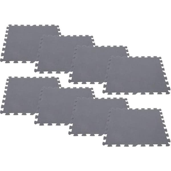 Puslespill skummatte 50x50cm 8 stykker under bassenget INTEX 29084