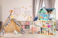 Miniatyrbilde 2 av 10: XXL dukkehus Maya Residence 28 stk ØKOLEKER