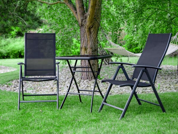 Bord, glasbord, havefoldbar kaffeterrasse