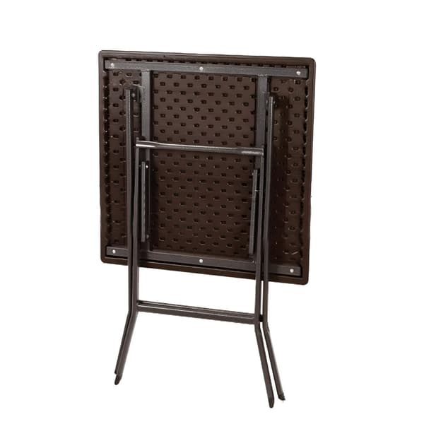 Hagebord sammenleggbart salongbord rotting balkong 62 cm