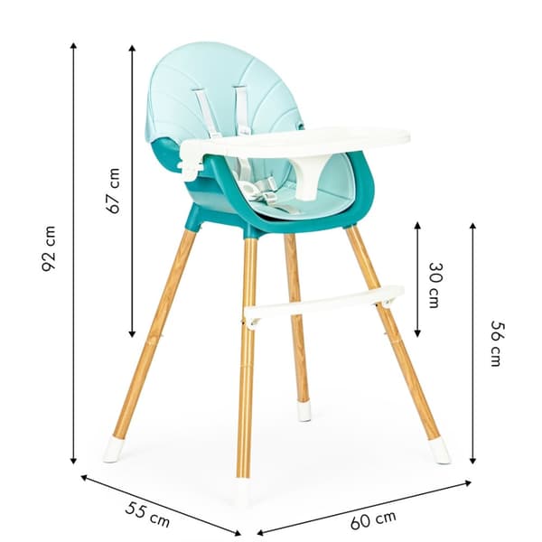 Foderstol 2i1 ECOTOYS