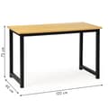 Miniatyrbilde 6 av 6: Databord, bord, spillebord, skole, lysebrun