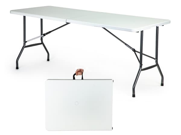 Havebanket cateringbord, foldbart 180