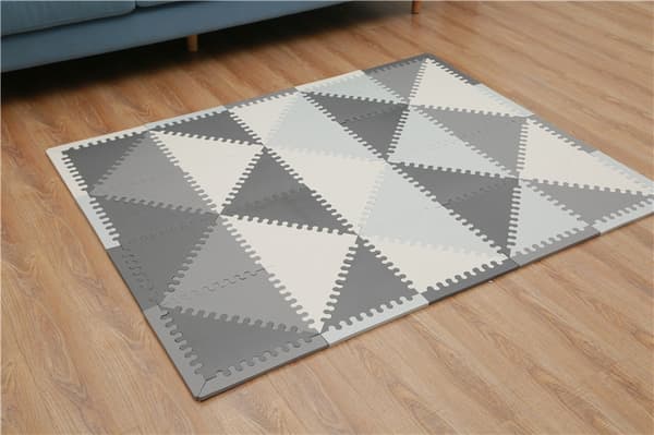 Pædagogisk skummåtte eva puslespil 20 elementer 127x157cm